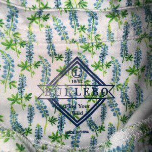 Burlebo Boys Bluebonnet Golf Polo shirt L 10/12